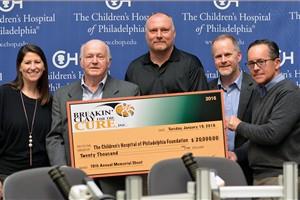 BREAKIN’ CLAY FOR THE CURE, INC. VISITS CHOP –PROVIDES VITAL FUNDING FOR PEDIATRIC CANCER RESEARCH